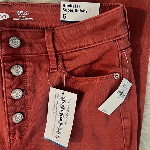 NWT Rockstar Spice Girl High Rise Super Skinny Jeans, Size 6 - Picture 2 of 7